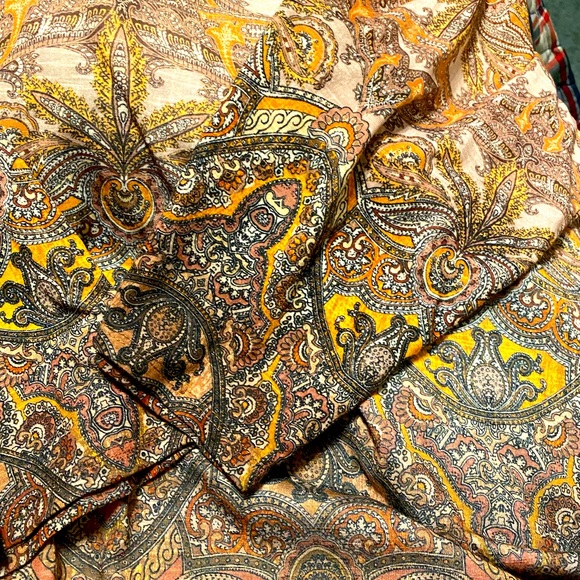 Ruby Rd Plus Blouse 3X great neutrals print with a bit of bling. Great buy!! - Picture 7 of 8